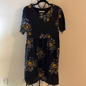 Piper and scoot back floral dress with pockets